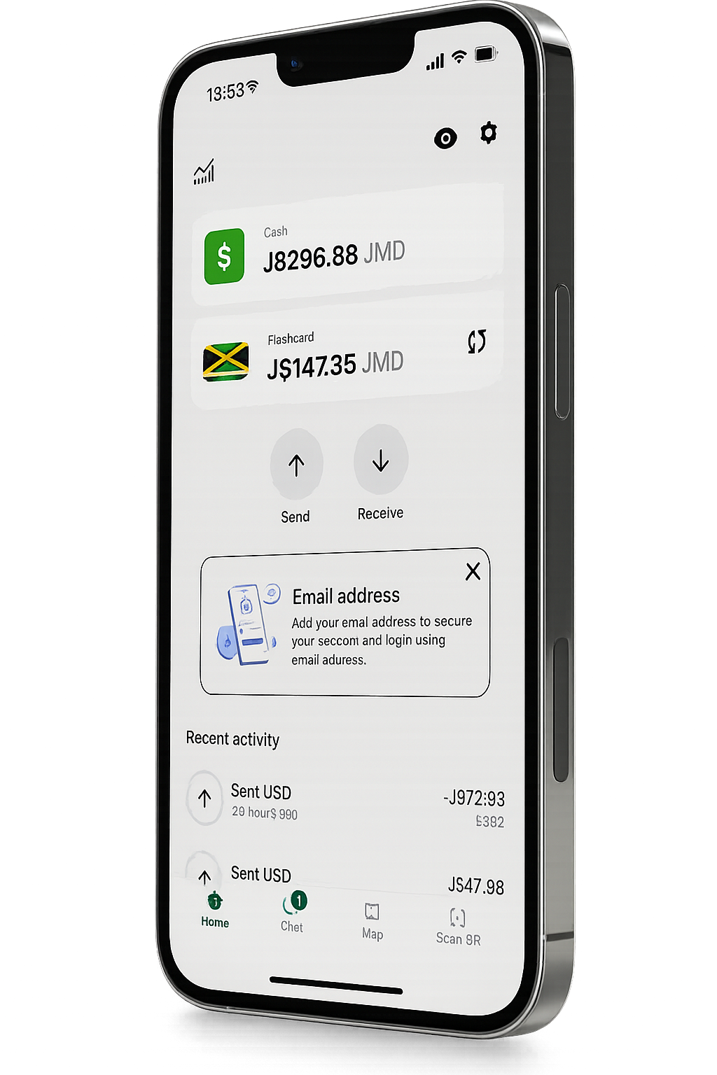 Flash mobile app
